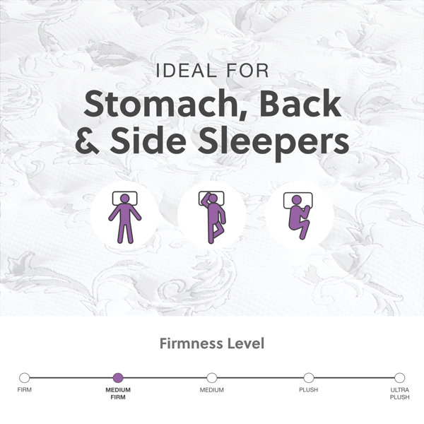 Signature Design by Ashley Chime 8'' Firm Innerspring Sofa Bed Mattress & Reviews Wayfair